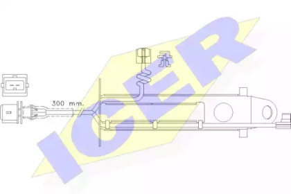 Сигнализатор, износ тормозных колодок ICER 610431 E C